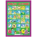 Навчальний плакат Англійська абетка друкована 10104246 формат 50 х 70 см