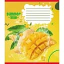 Зошит учнівський "Фрукти у воді" 024-550016K-4 в клітинку, 24 аркуші