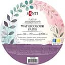Папір акварельний Santi діаметр 30 см 200 г/м² 10 арк. (743288)