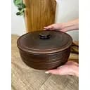 Супник 2.5 літра керамічний (глиняний) гладкий