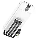 Портативный аккумулятор Borofone bj20 10000mAh c экраном и кабелями