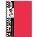 Блокнот А5 Апельсин Б-БП5-120 Red 120 листов пружина сбоку