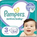 Подгузники Pampers Active Baby 3 (6-10 кг) 54 шт.