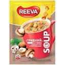 Крем-суп Reeva Грибний, зі смаком грибів із крутонами, 15,5 г (923824)