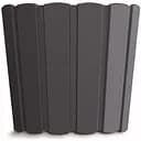 Горшок для цветов Prosperplast Boardee Basic круглый, 120 мм, антрацит (25081-433)