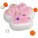 Сквиш антистресс UFT Squish Cat Paw Fluffy 8 Пушистая лапка White / Pink