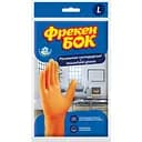 Рукавички господарські гумові Фрекен Бок, L, помаранчевий