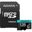 Карта пам'яті microSDXC - A-DATA Premier Pro 128Gb Class 10 V30S A2 UHS-1 U3 (R-100Mb/s W85Mb/s)