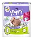 Подгузники Bella Baby Happy 0 (0-2 кг), 46 шт.