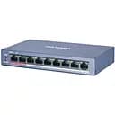Комутатор Hikvision 8 портів некерований PoE (DS-3E0109P-E/M(B))