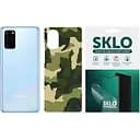 Защитная гидрогелевая пленка SKLO Back (тыл) Camo для Samsung J710F Galaxy J7 (2016) Зеленый / Army Green