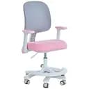 Дитяче крісло Bambi M 6174 з підлокітниками підніжкою та регулюванням висоти рожеве