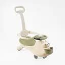 Каталка-толокар JOY, колеса PU зі світлом, музика та світло, захисний бампер, батьківська ручка, LD-396-58