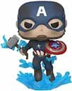 Фигурка Funko Pop Captain America Broken Shield and Mjolnir Капитан Америка c молотом Мьельнир 10 см CA 573