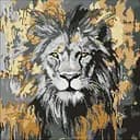Алмазна мозаїка Золотий Лев ©art_selena_ua AMO8259, 40х40 см