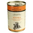 Влажный корм для щенков Hubertus Gold Курица с картошкой и морковью 400 г