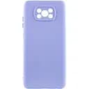 Чохол Silicone Cover Lakshmi Full Camera (AA) для Xiaomi Poco X3 NFC / Poco X3 Pro Бузковий / Dasheen