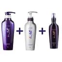 Набор: шампунь для волос Daeng Gi Meo Ri Vitalizing Shampoo 300 мл + восстанавливающий кондиционер Daeng Gi Meo Ri Vitalizing Treatment 300 мл + эмульсия для кожи головы Daeng Gi Meo Ri Vitalizing Scalp Pack For Hair-Loss 145 мл