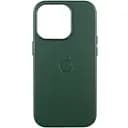 Шкіряний чохол Epik Leather Case AAA with MagSafe and Animation для Apple iPhone 16 Pro Max 6.9 Green