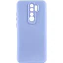 Чохол TPU GETMAN Liquid Silk Full Camera для Xiaomi Redmi Note 8Pro Бузковий / Light urle