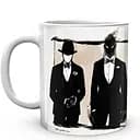 Кухоль GeekLand Моя геройська академія My Hero Academia Ліга лиходіїв Малюнок MHA 02.506 330 мл білий