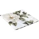 Водоотталкивающая подушка для стула с 3D принтом Чайный цветок 40х40 см бежевая 8 шт.