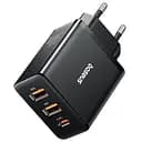 Мережевий зарядний пристрій Baseus Cube Fast Charger Type-C+USB 30W Cluster Black EU (P10111402113-00)