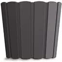 Горшок для цветов Prosperplast Boardee Basic круглый, 200 мм, антрацит (25555-433)