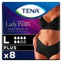Урологические трусы для женщин Tena Lady Pants Plus Black L 8 шт.
