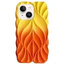 Чохол Epik TPU Leaf для Apple iPhone 15, 6.1 Yellow/Orange