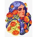 Картина по номерам Ideyka Синеглазая весна ©lesya_nedzelska_art KHO2661 30х40 см