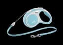 Повідець-рулетка Flexi New Comfort S, для собак до 12 кг, трос 5 м, блакитний (CF10C5.251.HBL.20)
