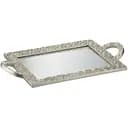 Піднос J-line дзеркальний прямокутний Бельгія (87415)