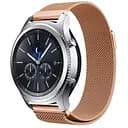 Ремінець Watchbands Milanese Loop для Samsung Gear S3 Classic - рожево-золотий ширина кріплення 22мм нержавіюча сталь розмір L (WB8071890)