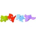 Детские игрушки для купания Bambi Динозавр набор 4 шт. SQ22013-1 