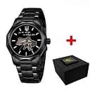 Годинник наручний 024 Не Забуду Black Steel Automatics Awarder acs0031826