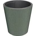  Кашпо для квітів Prosperplast Milly круглий конус 240 мм темно-зелений