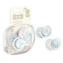 Пустышка силиконовая Lovi Praud&Joy, симметрическая, 0-3 мес., 2 шт. (22/844boy)