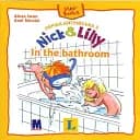 Nick and Lilly. In the bathroom