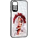 TPU+PC чехол Prisma Ladies для Xiaomi Redmi Note 11 Global / Note 11S Chocolate, TPU+PC Ukrainian Girl, TPU+PC