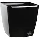 Вазон Plastkon Quadrato Flower Lover 22x22x21 см антрацит