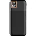 Зовнішній акумулятор Profit WQ22 із ліхтариком 20000mAh 22.5W+PD20W LED чорний