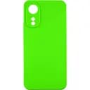 Чохол TPU GETMAN Liquid Silk Full Camera для Oo A78 4G Салатовий / Neon Green