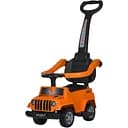 Дитяча каталка-штовхач M 5902L - комфорт, безпека та захопливі пригоди, помаранчевий