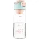 Бутылка для воды Ardesto Duo 720 мл с отсеком для фруктов голубовато-розовая (AR2272DB)