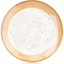 Тарелка десертная Ardesto Siena 19 см бело-желтая (AR2919SBG)