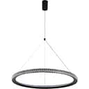 Светодиодная люстра Horoz Electric Raimond-55 55W черная