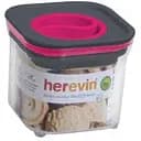 Контейнер пластиковый Herevin Canister-Vacuum Lid-White вакумная крышка 0.7 л красный (161213-004)