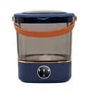 Портативна пральна машина з відтискачем 36 Вт 850 об./хв з баком на 12 літрів міні пральна машинка Синій ZhiyuClean HP-35015-61BL