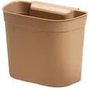 Корзина для мусора Stars Plast подвесная 27х16.5х21 см какао (94145/как)